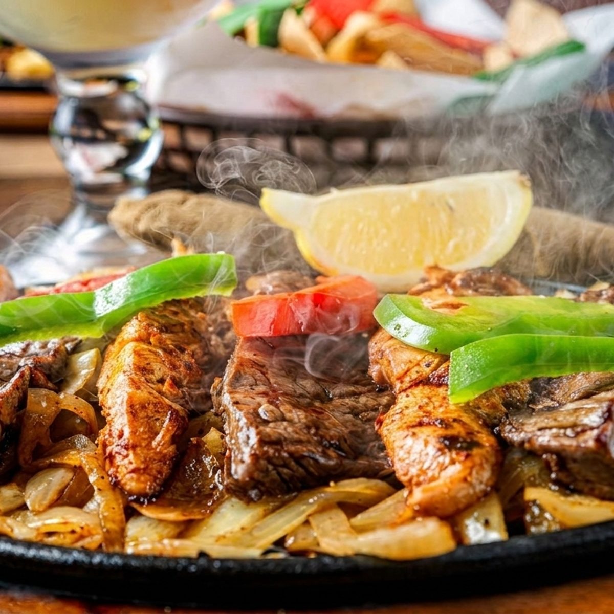 The Steak Poblano Fajitas for Two