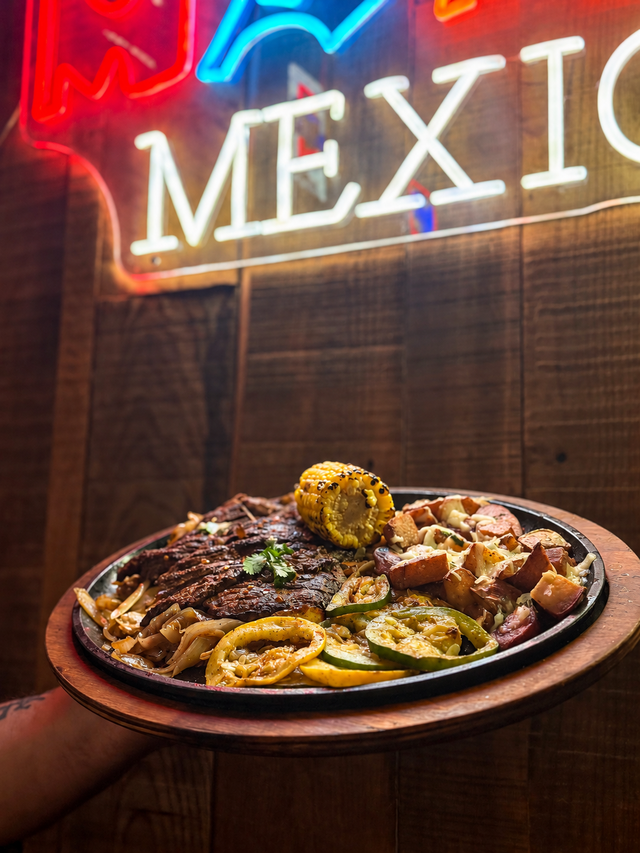 Harvested Carne Asada.