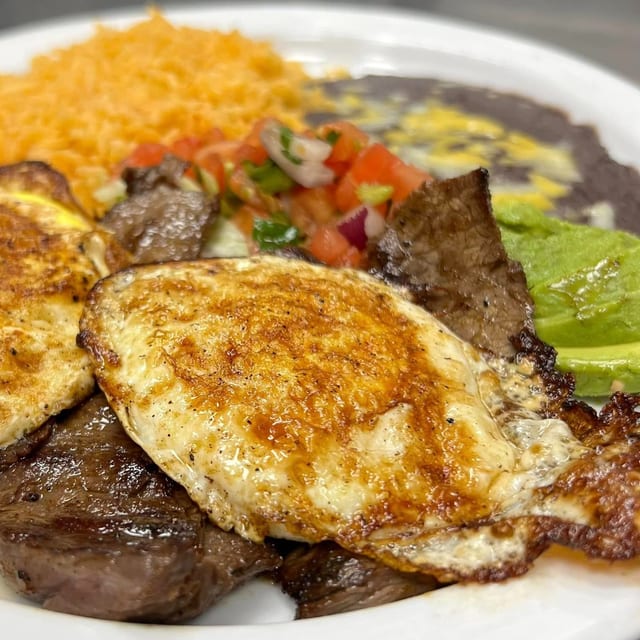 3. Lunch Steak & Eggs.