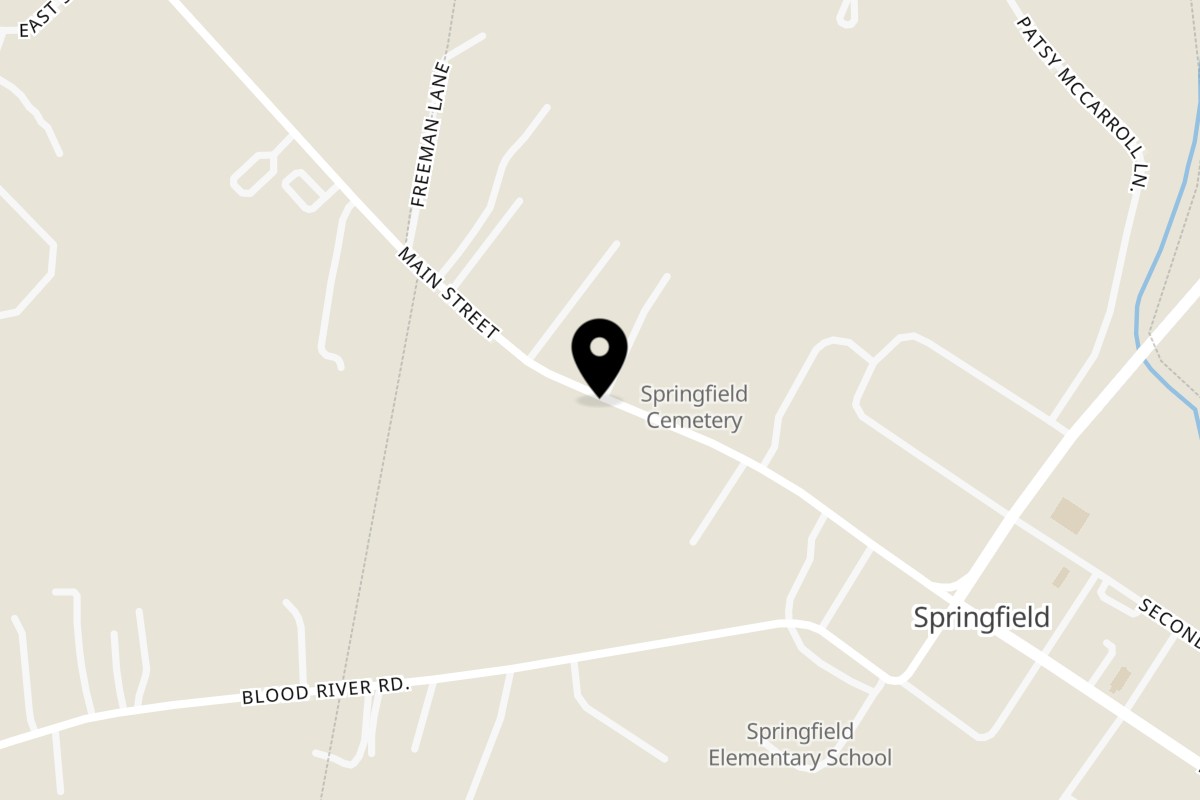 Map showing the location of Mami's Mexican Springfield on 27251 Main St in Springfield